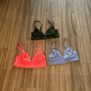 Aerie Smoothez mesh bralettes bundle